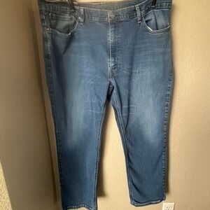 Levi's‎ 541 Athletic Fit Mens W42 L30 Jeans Light Wash Denim Jeans